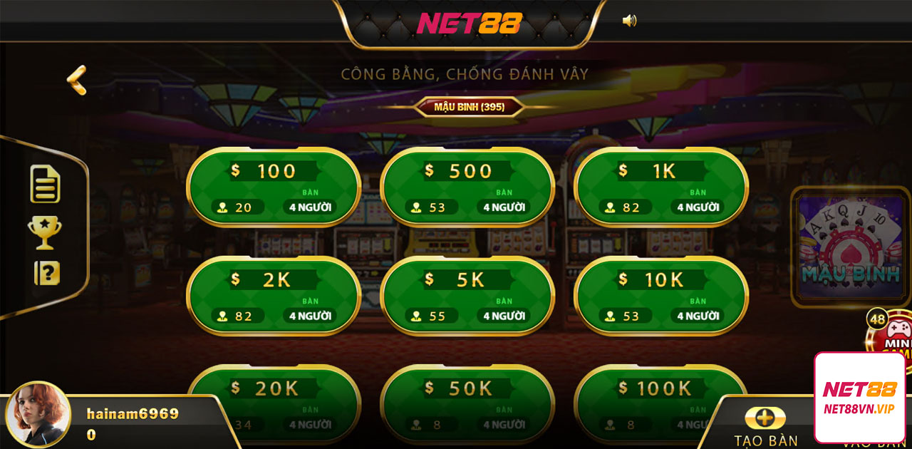 GAME BÀI NET88 - NET88VN - NET88 CASINO