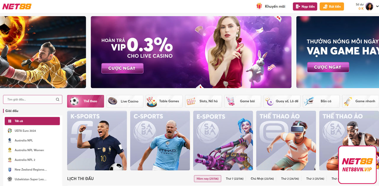 TIN TỨC NET88 - NET88VN - NET88 CASINO